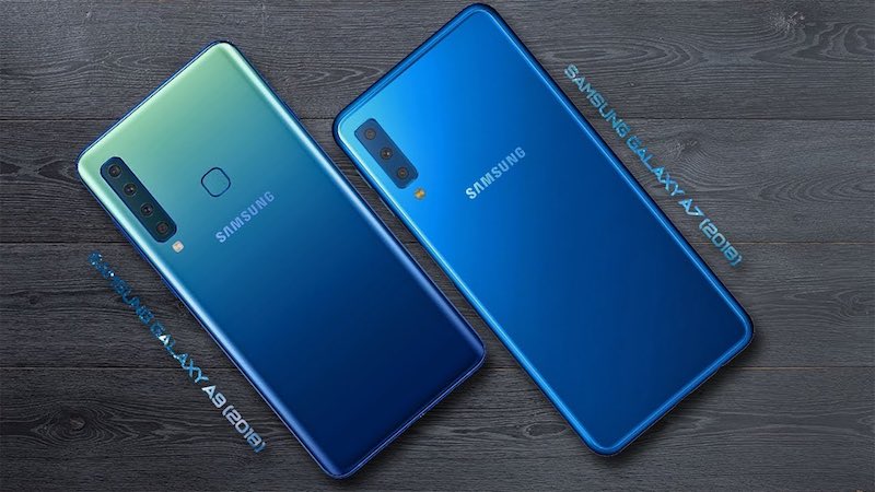 Samsung : Galaxy A7 (2018) et A9 (2018) Bientôt disponible en Algérie, caractéristique et prix