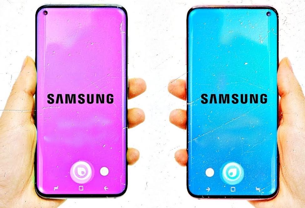 Une fuite de verre de protection Galaxy S10 confirme la présence d&rsquo;un trou de perforation plus petit dans la caméra