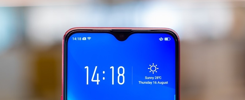 Samsung Galaxy M20 fuites de vitre d&rsquo;écran en forme de goutte en verre !!