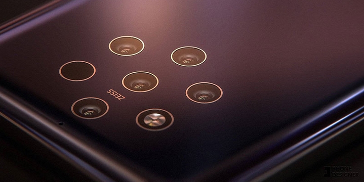 Nokia 9 PureView avec cinq caméras arrière
