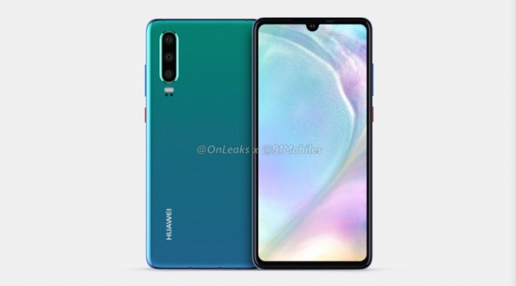 huawei p30 leake