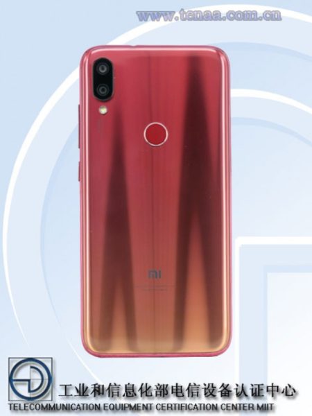 Xiaomi Redmi Note 7 rejoint TENAA aux côtés d&rsquo;un Redmi 7 de couleur dégradée