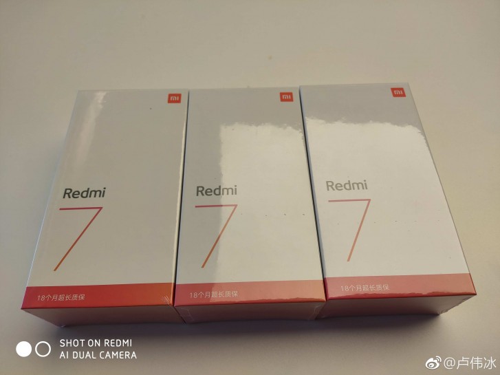 redmi 7 boite de vente