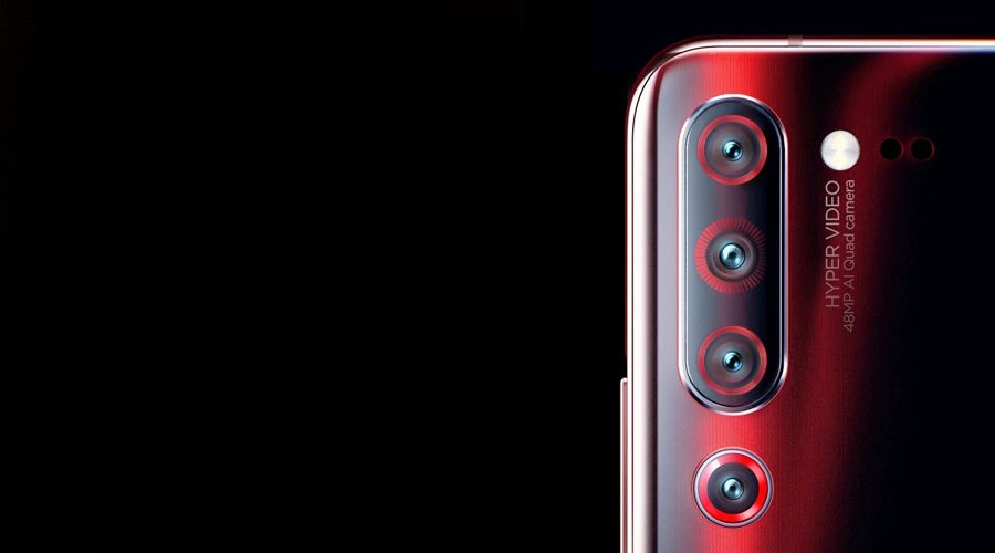 Lenovo Z6 Pro dispose de quatre caméras à l&rsquo;arrière