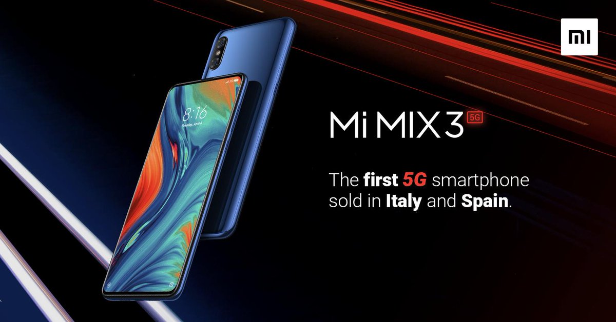 Xiaomi Mi Mix 3 5G sera commercialisé en Espagne et en Italie à partir du 23 mai
