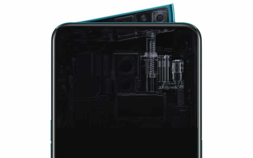 Oppo K3 fuite spécifications, Shark Fin pop-up selfie caméra