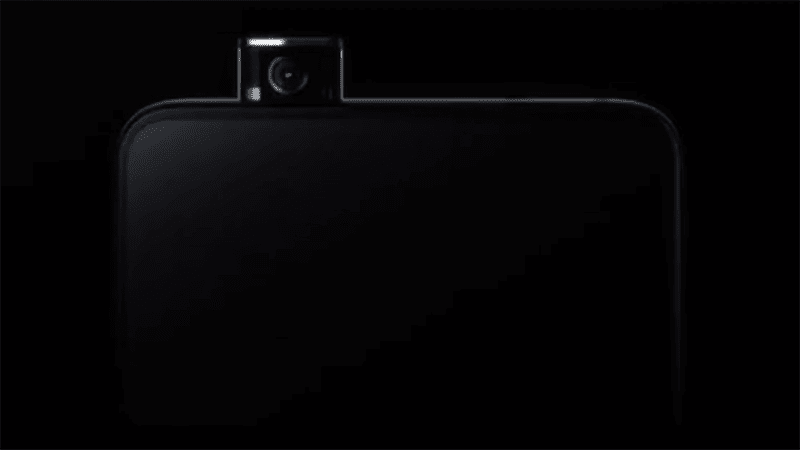 Le flagship Redmi apparaît sur une affiche avec une caméra selfie pop-up.