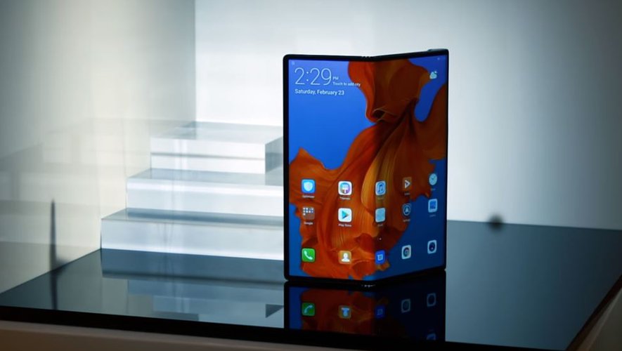 Huawei Mate X posters repérés dans une boutique chinoise