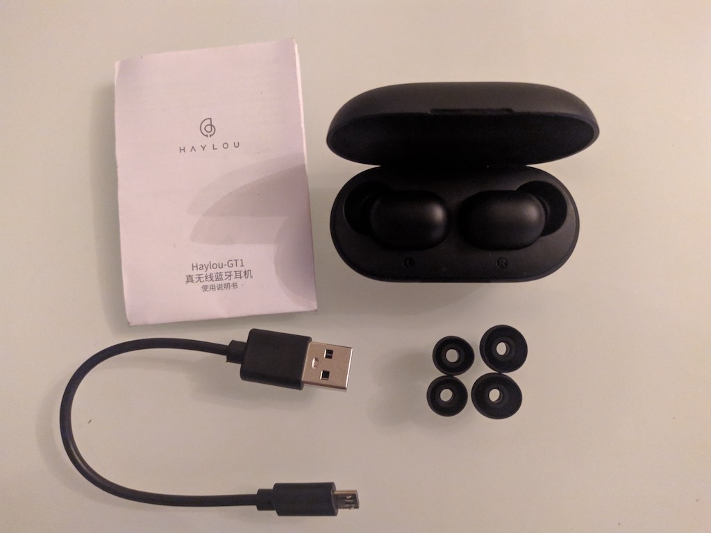 xiaomi haylou gt1 deballage complet