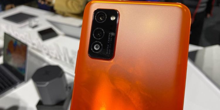 Honor V30 5G : Nouvelle couleur-Dawn Orange