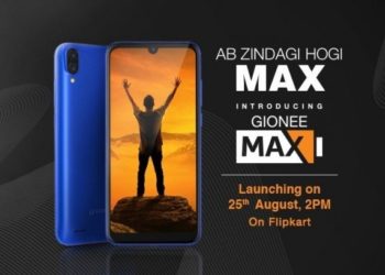 Gionee Max : Les spécifications clés et la conception confirmées avant le lancement du 25 août