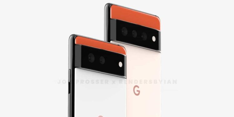 Google Pixel 6 : rendent une fuite montrant un nouveau design choquant