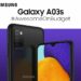 Samsung Galaxy A03s débarque au Royaume-Uni pour 139 £