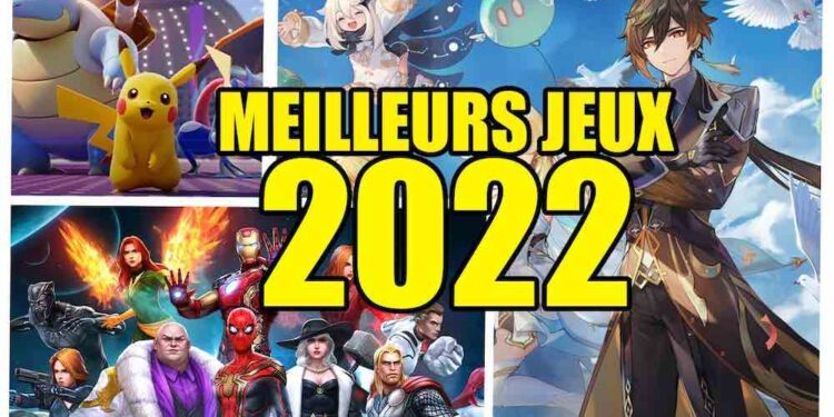 Les meilleurs jeux mobiles 2022