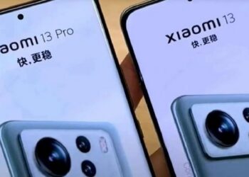 Image de conception Xiaomi 13, 13 pro divulguée dans une affiche