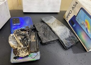 Un OPPO A54 brûle entre les mains d&rsquo;un enfant en Egypte