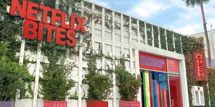 Netflix Bites : le nouveau restaurant éphémère de Netflix