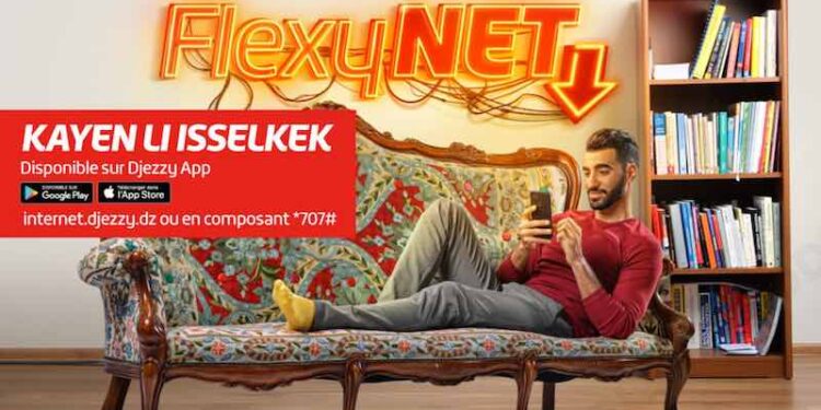 Djezzy FlexyNET : Partagez Votre Volume Internet avec Vos Proches