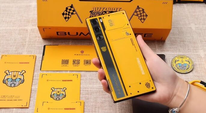 Le Red Magic 9 Pro+ Bumblebee Transformers Edition est désormais officiel