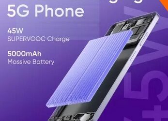 Realme 12x 5G lancé avec une charge de 45 W