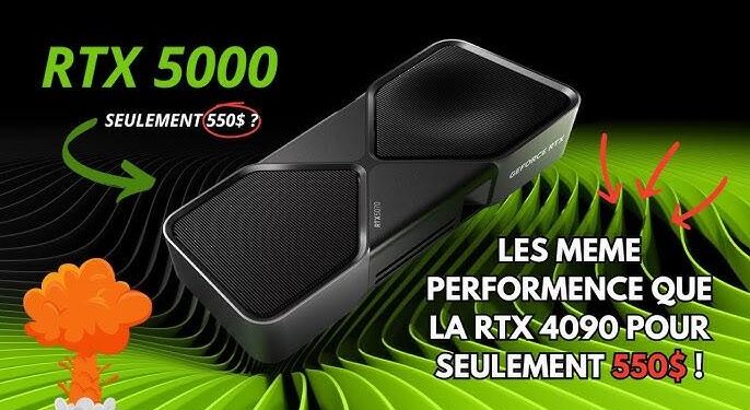 Comparatif Nvidia RTX 5000 vs 4000 : ce qui change