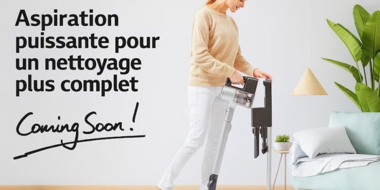 L’aspirateur LG sans fil, bientôt disponible en Algérie