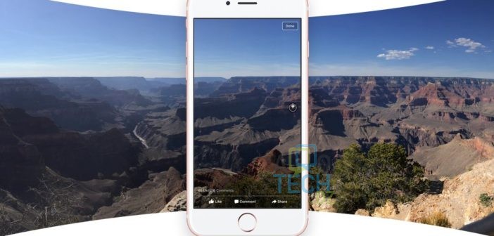 Facebook : les photos à 360° sont déployées 2 Le grand canyon 360 Facebook 360 Journal du CM