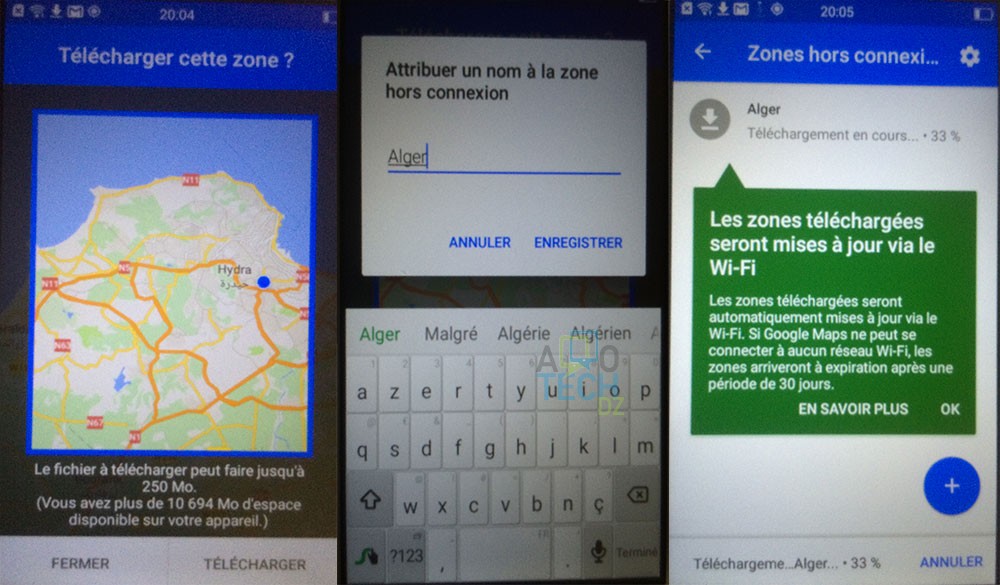 Tuto : Comment utiliser Google Maps en mode hors ligne ? 4 google maps