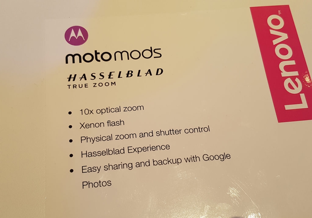 (IFA 2016) Lenovo dévoile Moto Z Play et Motomods 7 motomods une