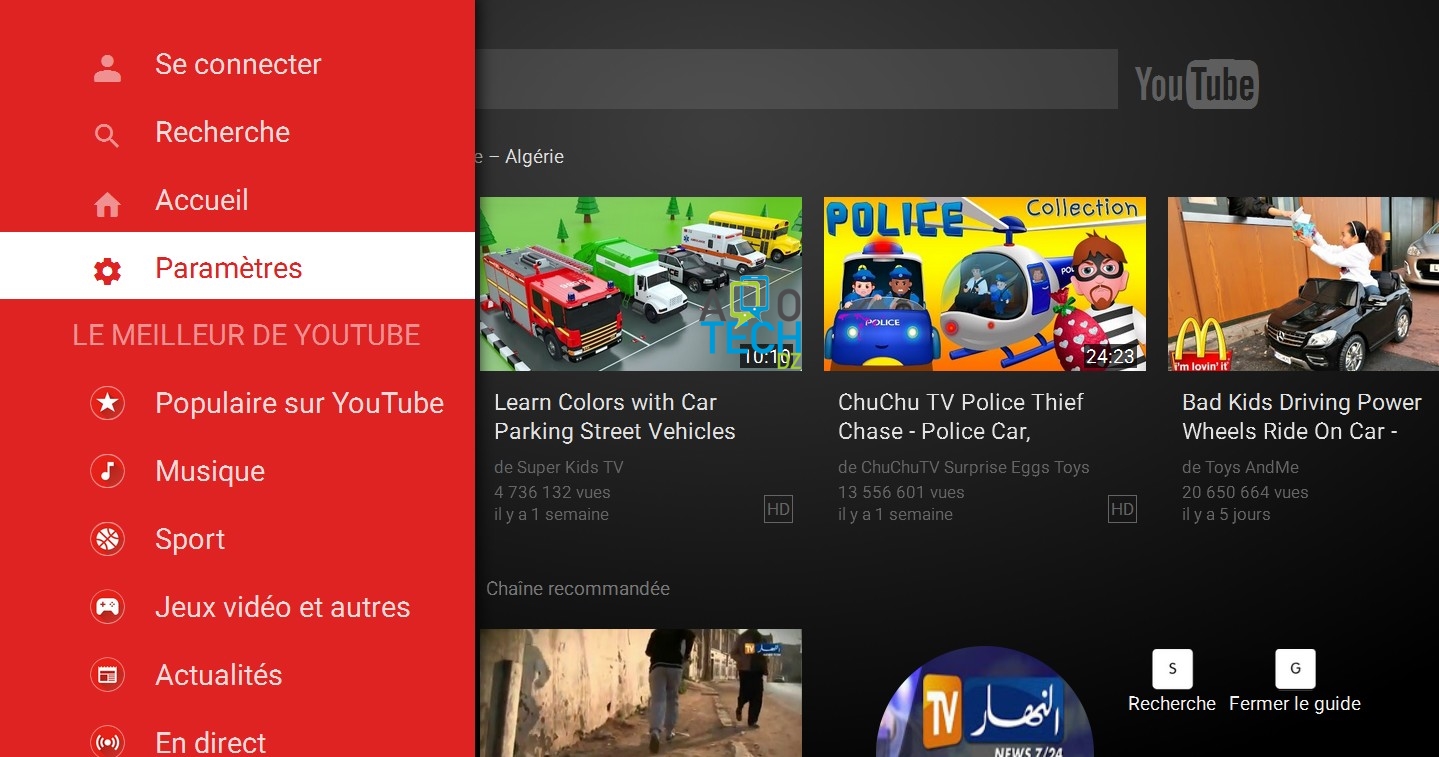 Utiliser votre smartphone comme télécommande sur YouTube 2 associer tv telephone youtube 5