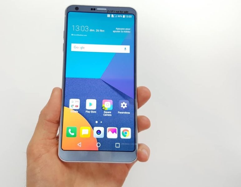 〈 MWC 2017 〉 : LG a présenté le nouveau LG G6 2 lg g6 interface face