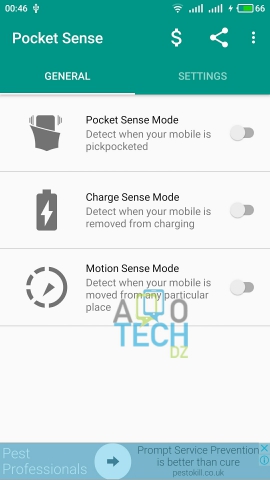 Pocket Sense : protection anti-vol pour téléphone mobile 3 S70513 0046451