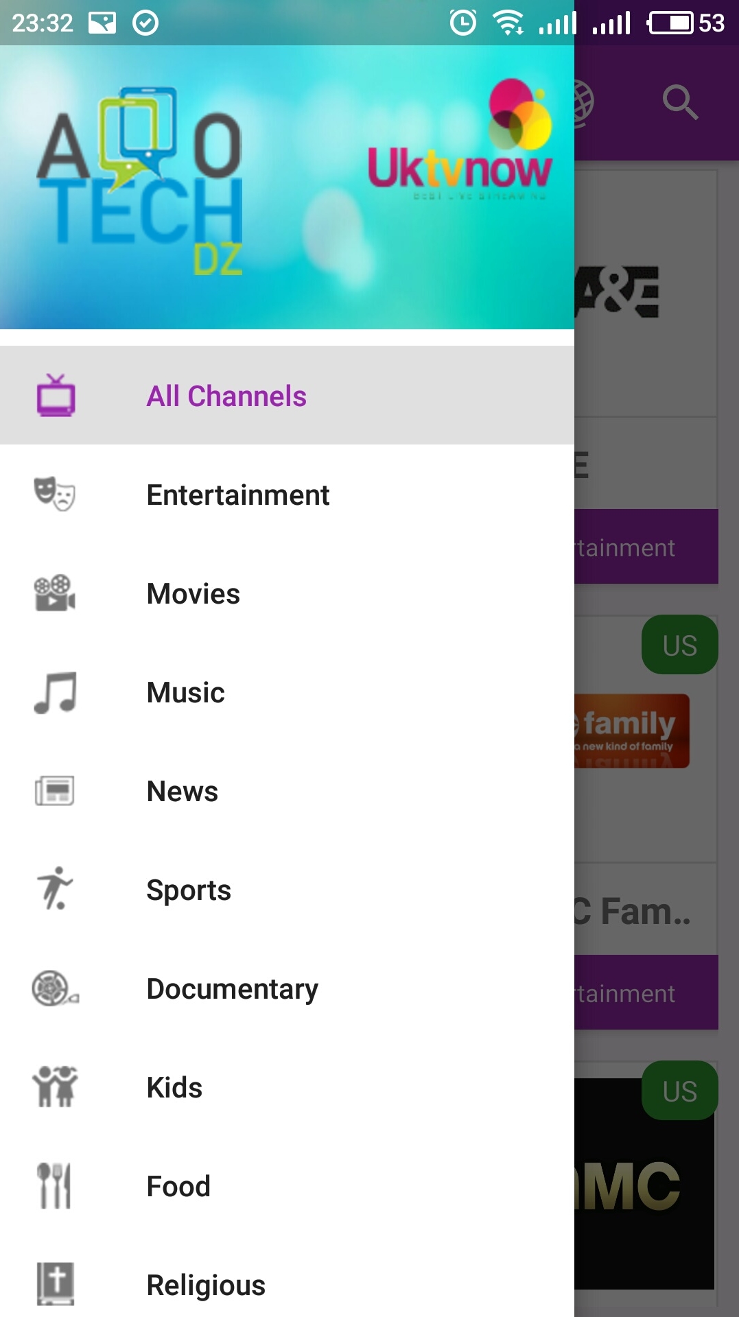 UKTVNOW : regarder toutes les chaînes TV préférées en direct ou plus tard 10 S70515 233216