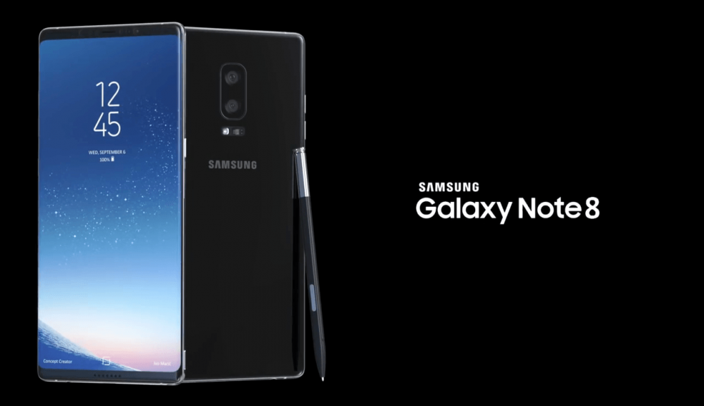 Samsung Galaxy Note 8 : voici à quoi il devrait ressembler 1 Samsung Galaxy Note 8 render e1498006122633