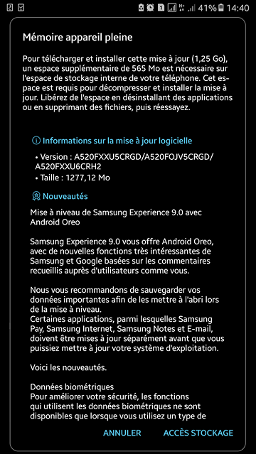 Samsung Galaxy A5 2017 - Android 8.0 Oreo disponible en Algérie 2 40512500 241561059881931 1297633607237500928 n