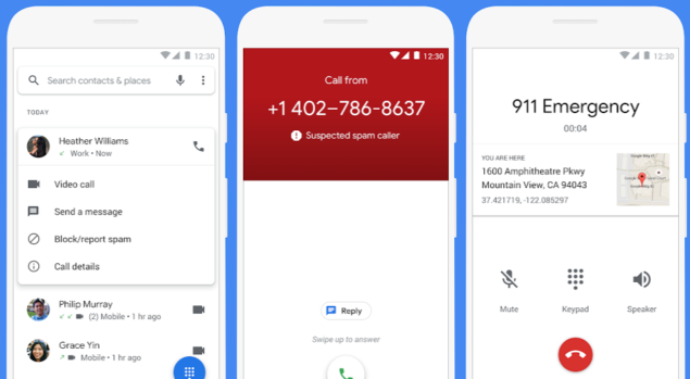 Application Google Phone - Nouveau design et mode sombre 2 Screen Shot 2018 08 28 at 2.28.17 AM