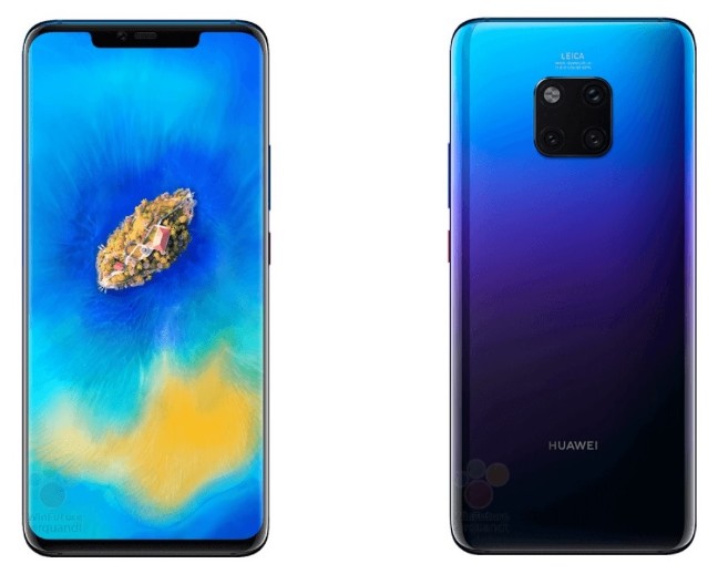 Huawei Mate 20 Pro : Trois variantes de couleurs prévues 2 Huawei-Mate-20-Pro-belu