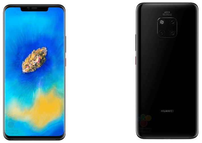 Huawei Mate 20 Pro : Trois variantes de couleurs prévues 4 Huawei-Mate-20-Pro-noir