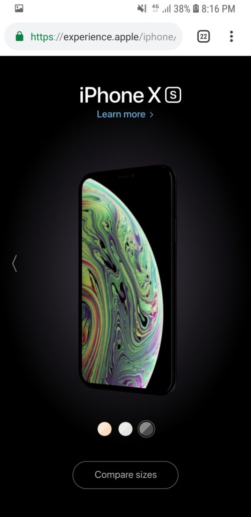 Apple - Venez Découvrir Les Nouveaux iPhone 2018 5 Screenshot 20180924 201609 Chrome e1537816770409