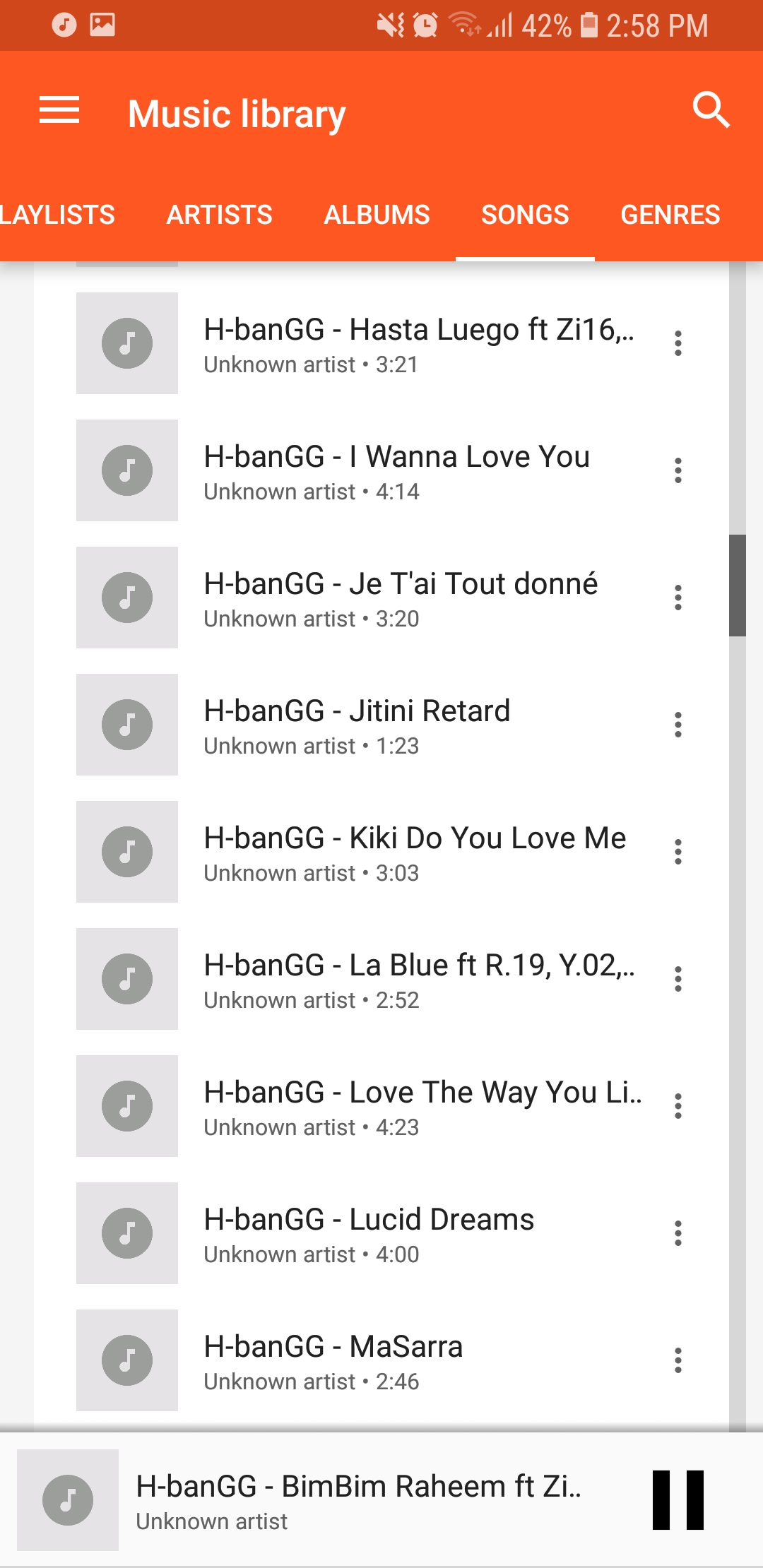 Applications - Les Meilleurs Lecteurs de Musique sur Android 4 Screenshot 20180929 145841 Google Play Music