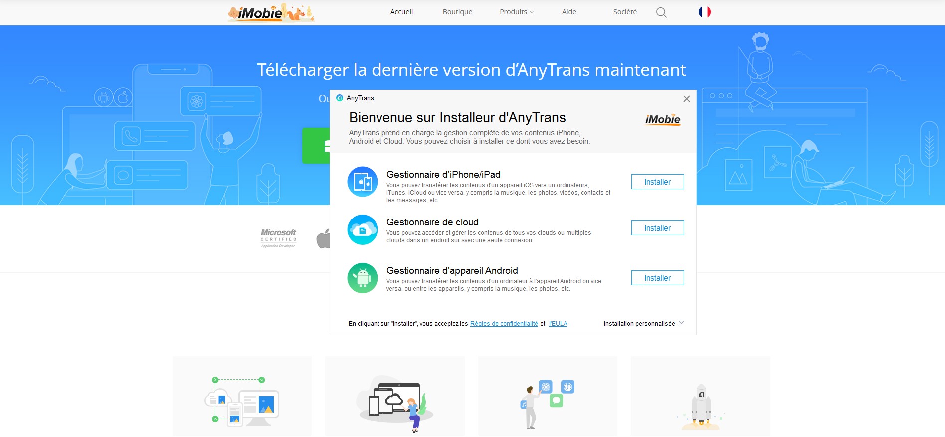 Comment transférer vos données entre appareils avec AnyTrans pour Android & iOS 4 termine ANYTRANS4