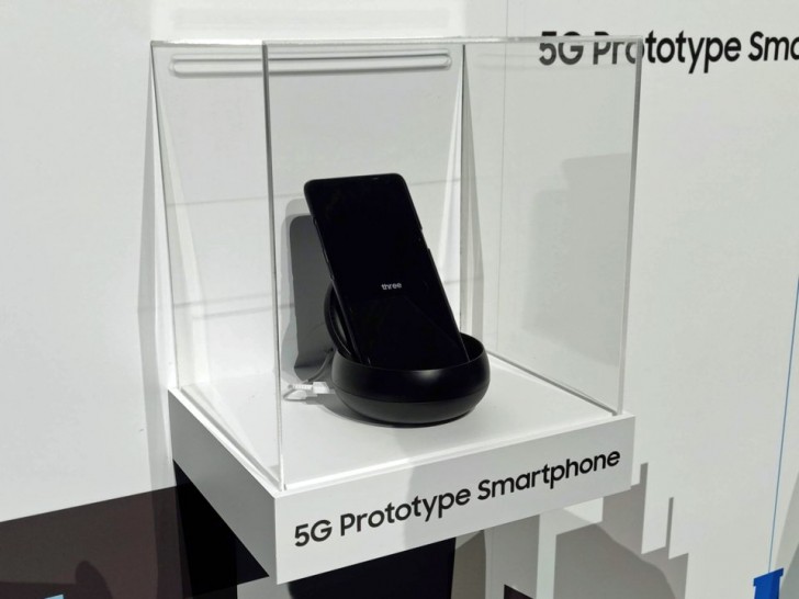 Samsung avait un prototype de téléphone 5G au CES 2 samsung prototype 5g