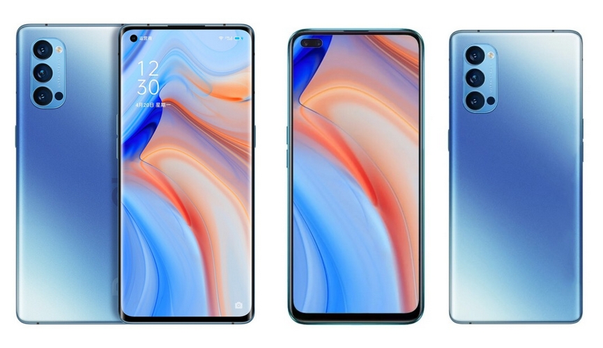 OPPO fixe la date de lancement pour la série Reno4 3 OPPO-Reno4