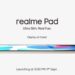 Realme Pad arrive avec un châssis et un design ultra-mince à bas prix 2 Realme Pad arrive avec un châssis et un design ultra-mince à bas prix