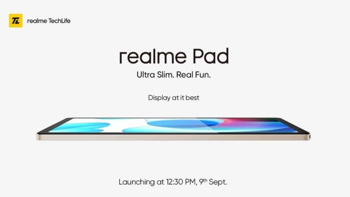 Realme Pad arrive avec un châssis et un design ultra-mince à bas prix Realme Pad arrive avec un châssis et un design ultra-mince à bas prix