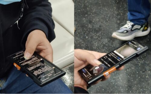 Le présumé Xiaomi 12 a été repéré dans un métro avant son lancement 1 Le présumé Xiaomi 12 a été repéré dans un métro avant son lancement