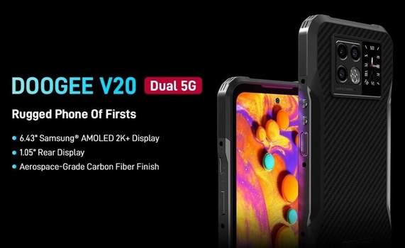 Doogee V20 5G sera officiellement lancé en janvier 2022 1 Doogee V20 5G sera officiellement lancé en janvier 2022
