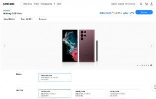 Les ventes de Samsung Galaxy S22 et Tab S8 commencent dans plusieurs pays 3 Samsung République tchèque : le Galaxy S22 Ultra est en stock