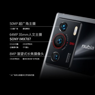 nubia Z40 Pro devient officiel, edition Gravity lance la charge magnétique sur Android 3 Images promotionnelles de la caméra ZTE nubia Z40 Pro