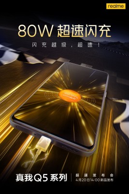 Fuite des spécifications Realme Q5 Pro : chipset SD870, écran AMOLED 120 Hz 2 Realme a confirmé une charge de 80 W et une batterie de 5 000 mAh pour la série Q5